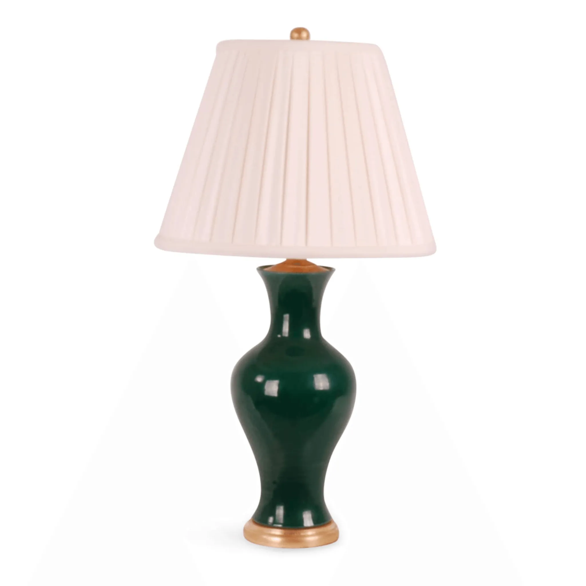 28" Green Vase Table Lamp