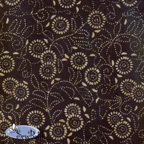 45" Rayon - Medora Flora - Tuxedo Brass