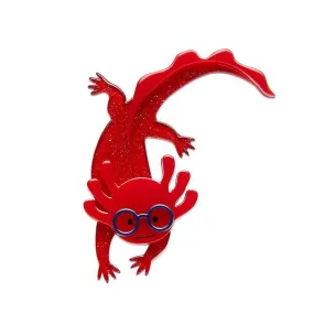 Alex The Axolotl Brooch