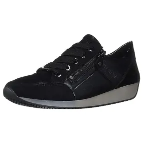 Ara Lola Black Combo Sneaker (Women's)