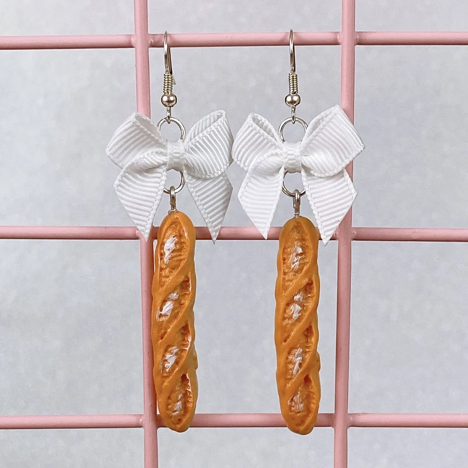 Baguette Earrings (6 Colors)