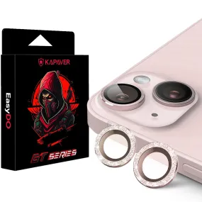 Camera Lens Protector GT Series Easy Do for iPhone 15 / iPhone 15 Plus  (Glitter Pink)