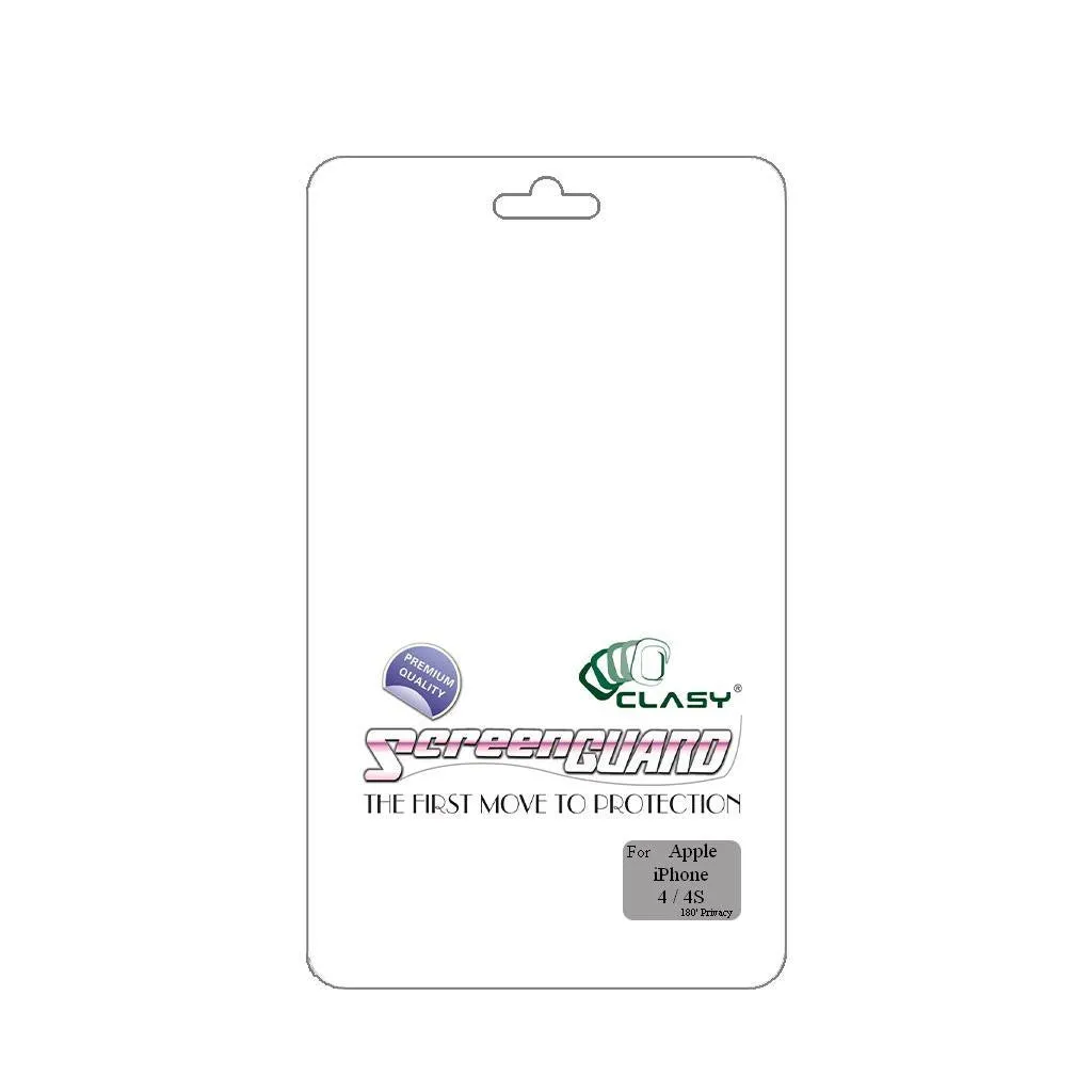 CLASY® Premium Screen Guard - Apple iPhone 4 / 4S