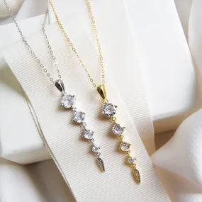 Crystal Cascade Necklace