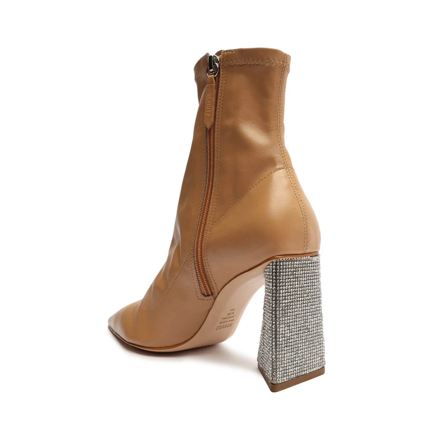 Cyrus Nappa Leather Bootie