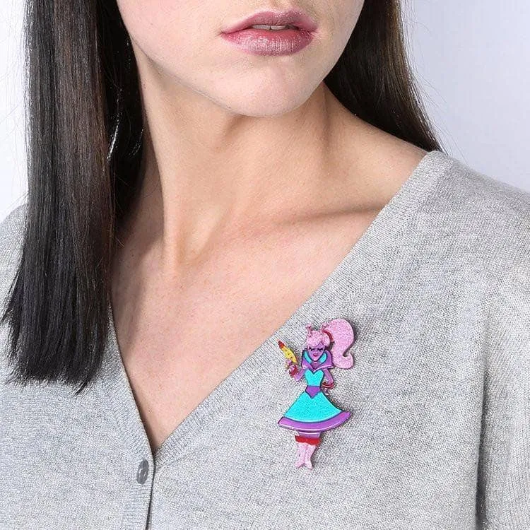 Deep Space Donna Brooch