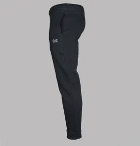 EA7 Rubber Box Logo Joggers Night Blue