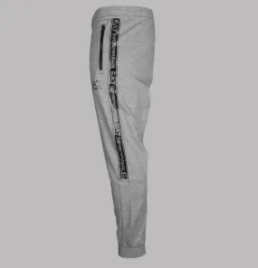 EA7 Rubberised Taping Logo Joggers Medium Grey