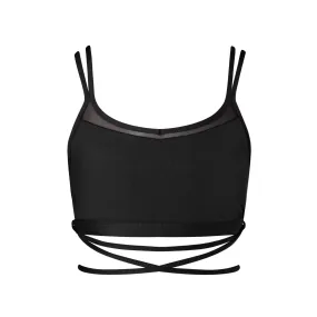 Energetiks Roxy Mesh Crop | Black