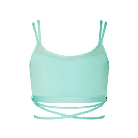 Energetiks Roxy Mesh Crop | Watermelon Spritz