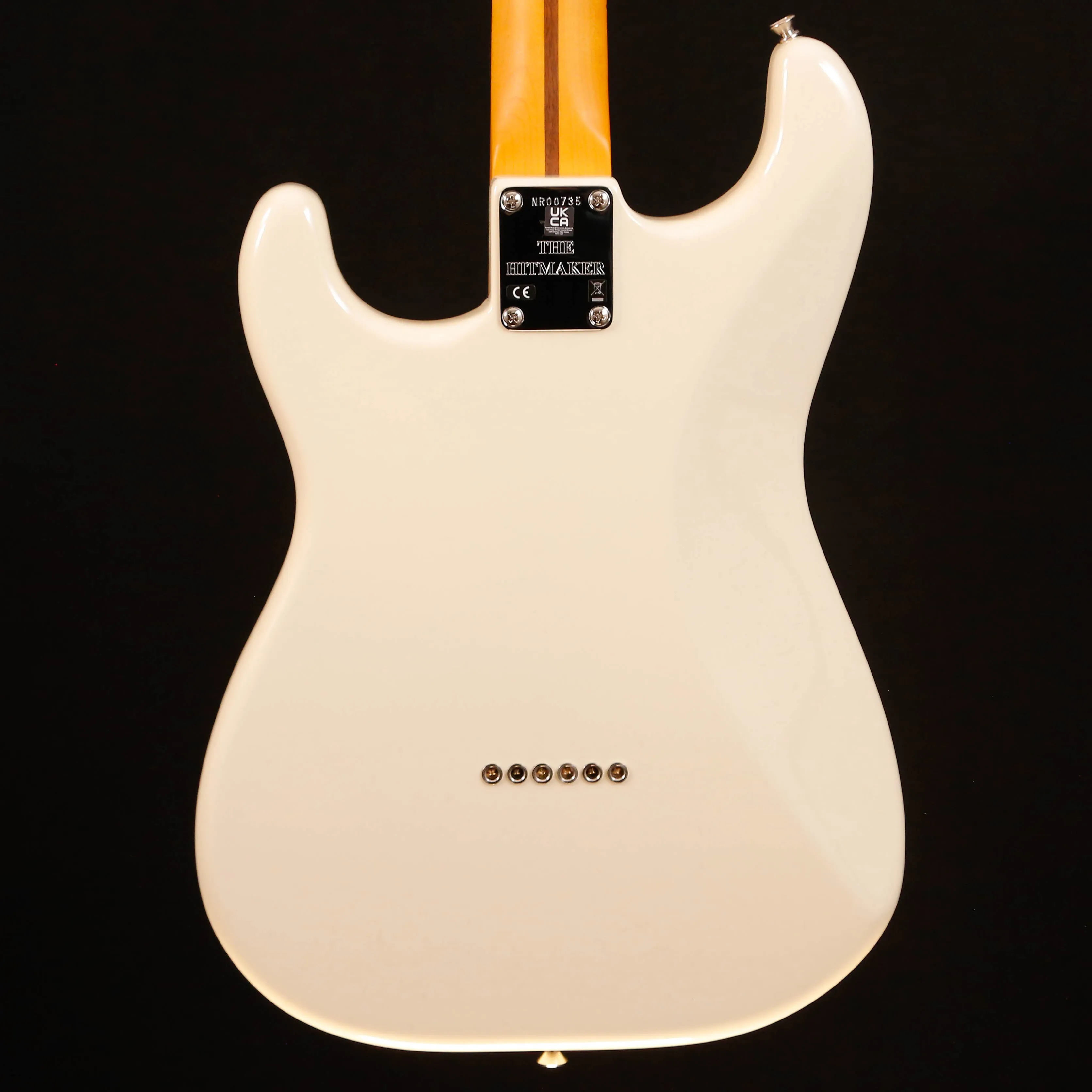 Fender Nile Rodgers Hitmaker Stratocaster Electric, Olympic White 7lbs 10oz