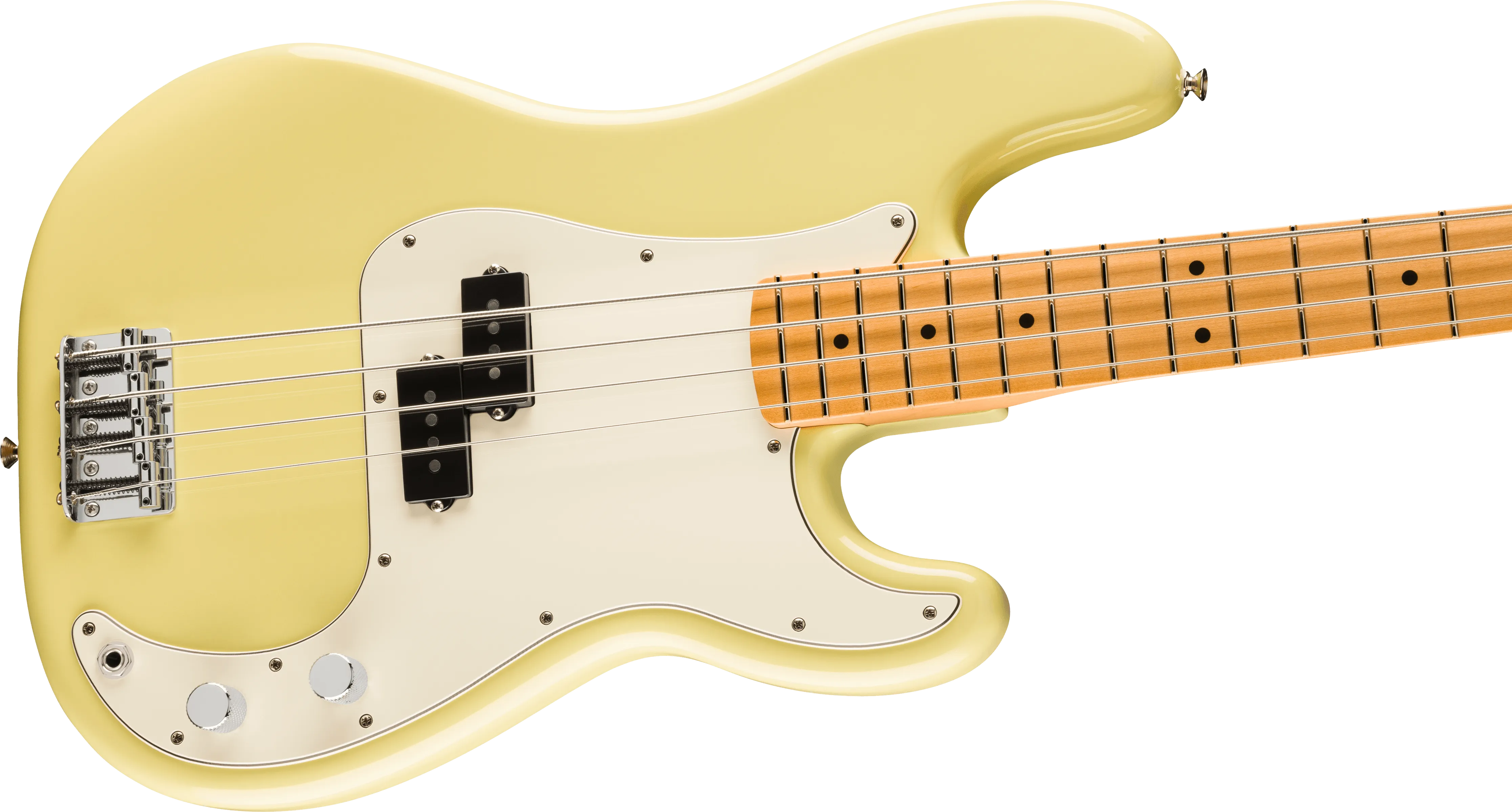 Fender Player II Precision Bass Maple FB, Hialeah Yellow