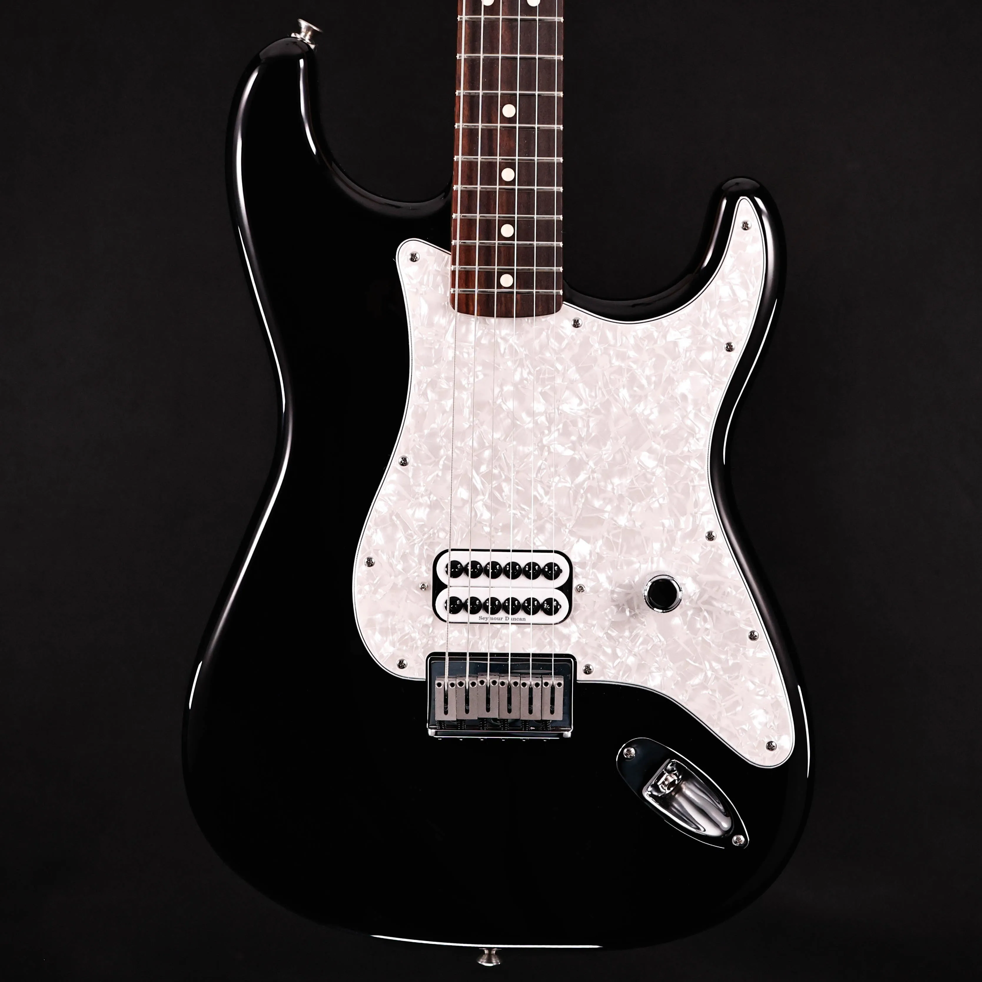 Fender Tom Delonge Stratocaster Electric, Black 7lbs 1.9oz