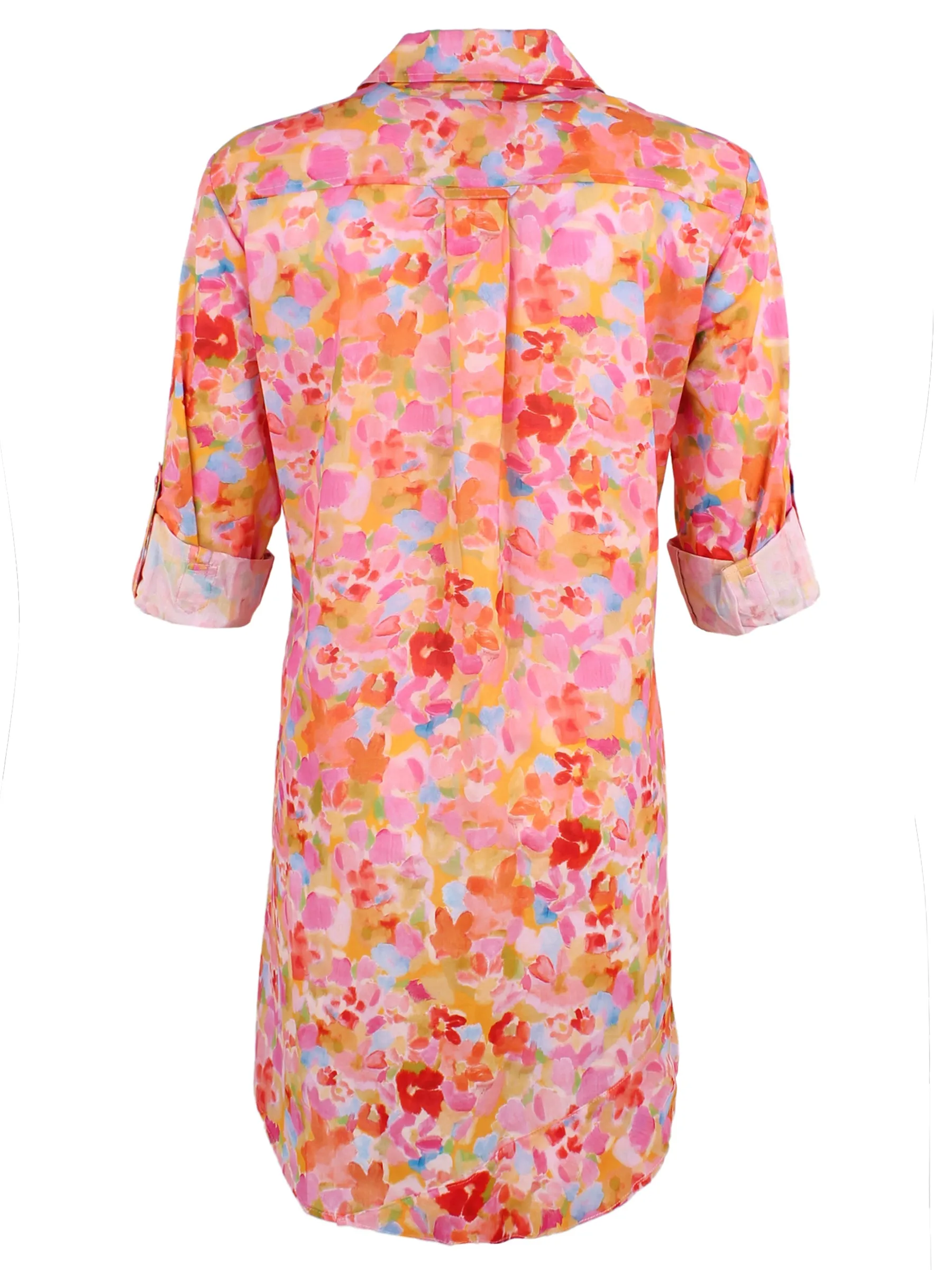 Jenna Shirt Dress, Capri Floral - Webstore Exclusive