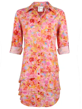 Jenna Shirt Dress, Capri Floral - Webstore Exclusive