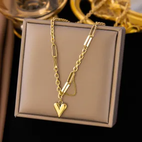 Just Lil Things Artifical Gold Necklace JLTN1014