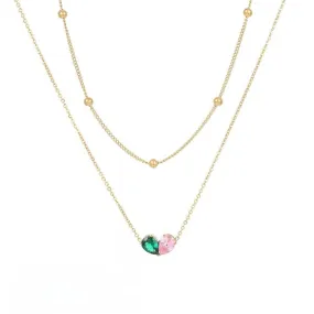 Just Lil Things Artificial Gold Necklace jltn1113