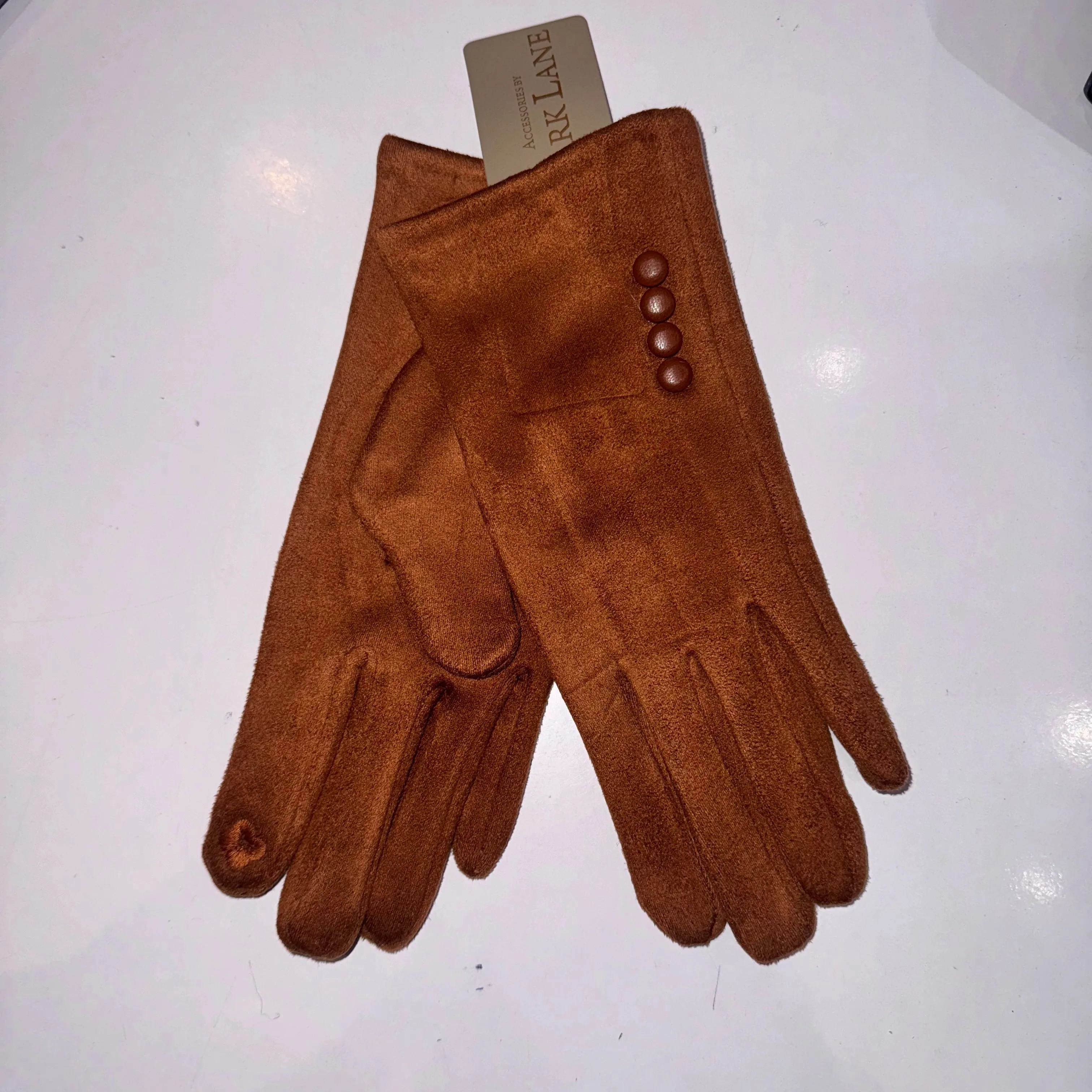 Ladies Button Detail Gloves