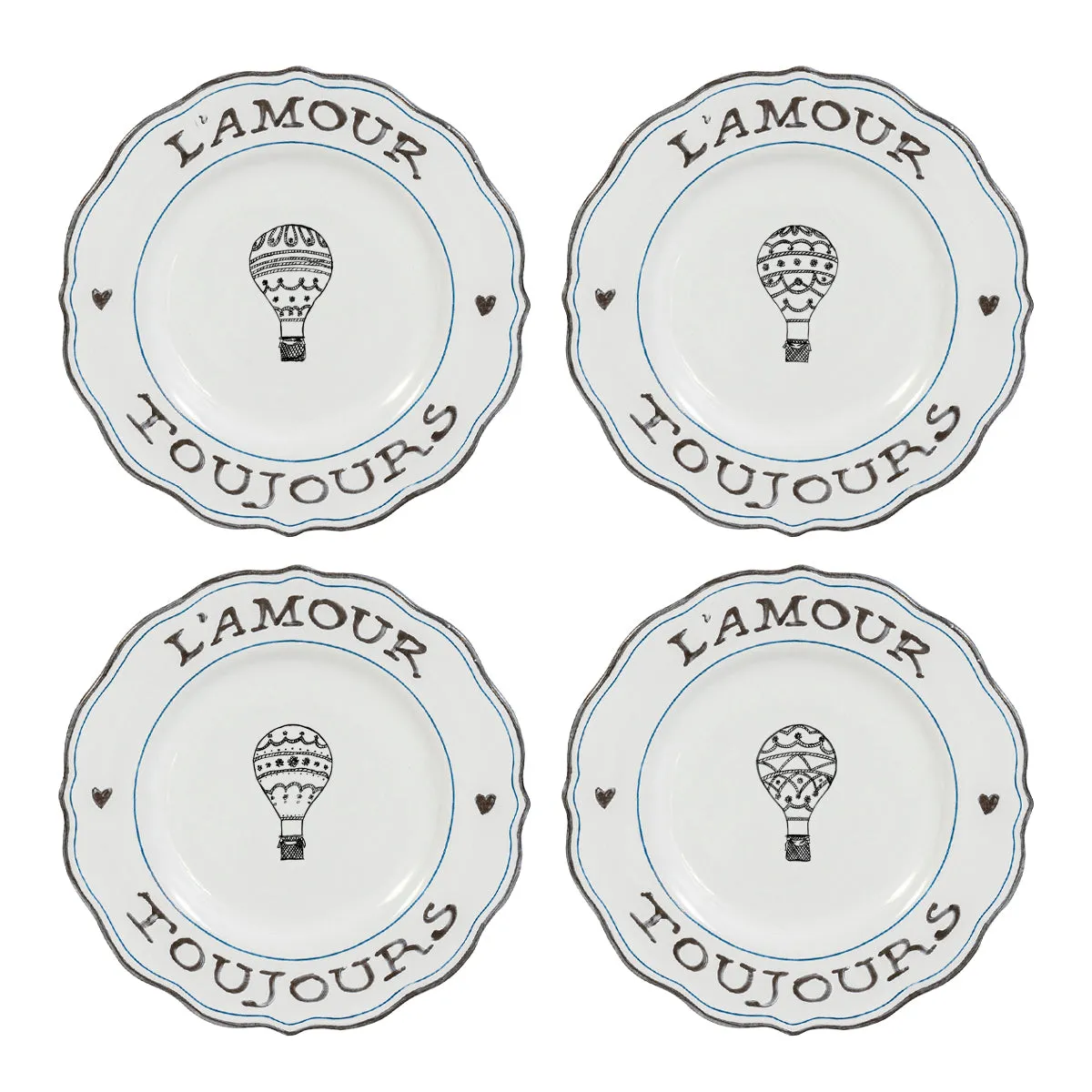 L'Amour Toujours 16pc Place Setting