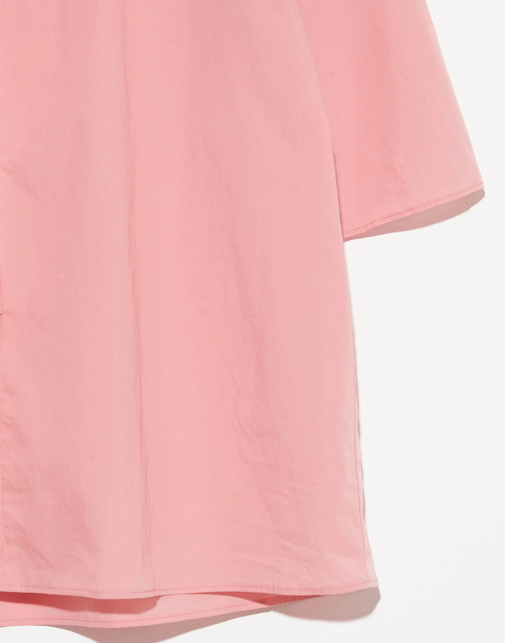 Pink Cotton Ruffle Top