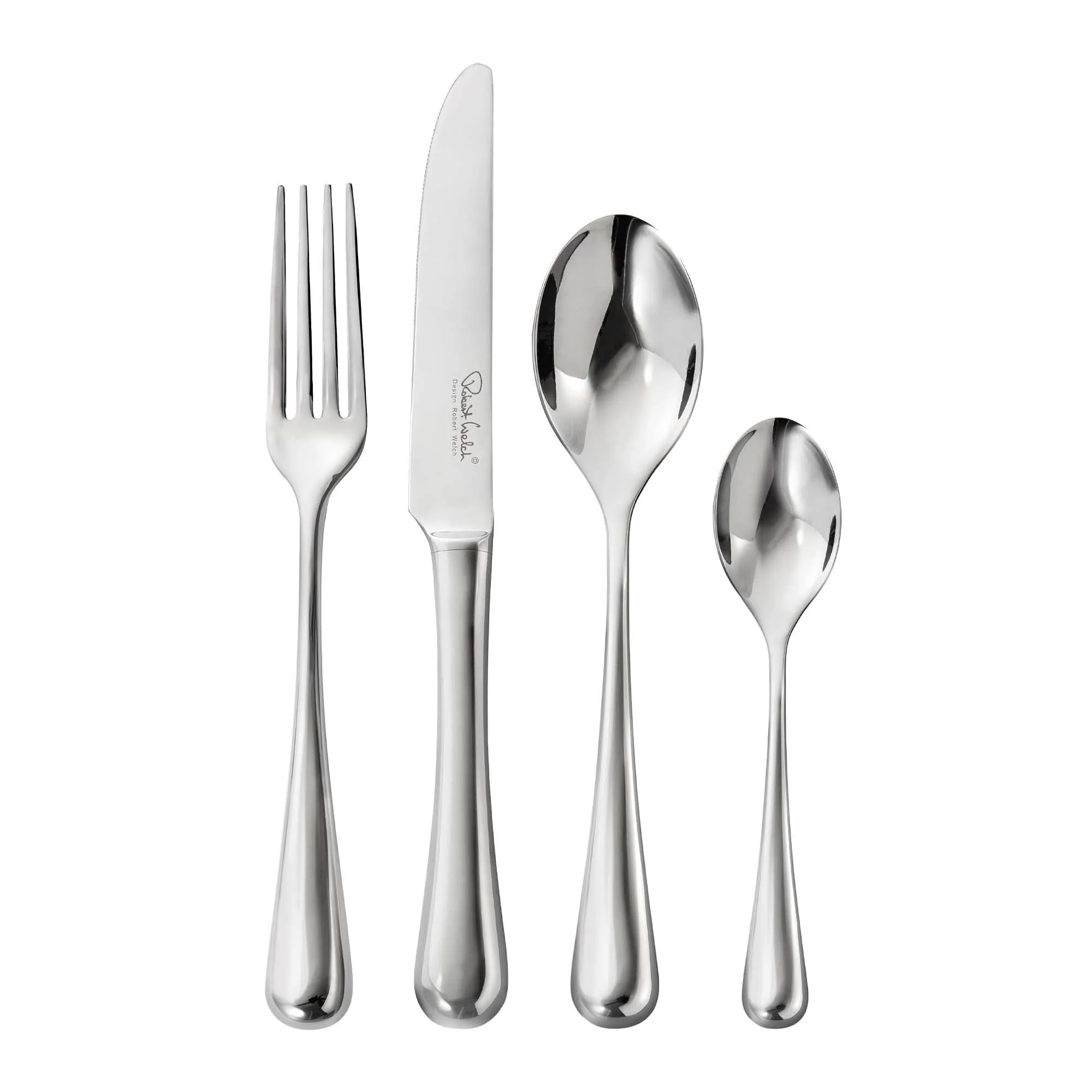 Radford Air Bright Cutlery Set, 24 Piece for 6 People