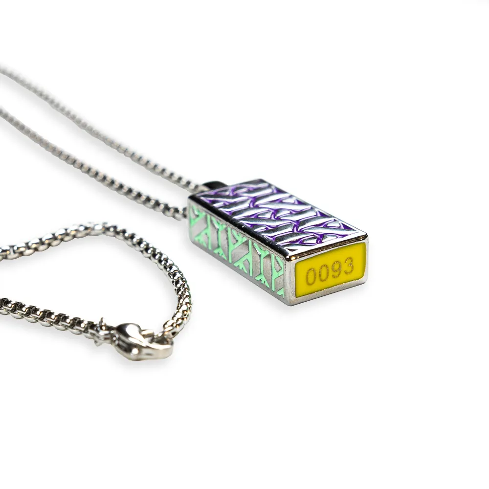 Rainbow Brick Necklace