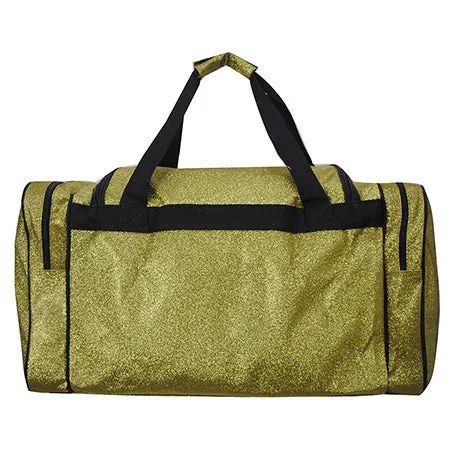 SALE! Gold Glitter NGIL Canvas 23" Duffle Bag