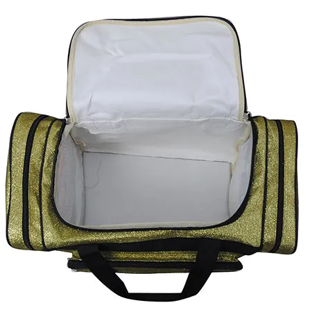 SALE! Gold Glitter NGIL Canvas 23" Duffle Bag