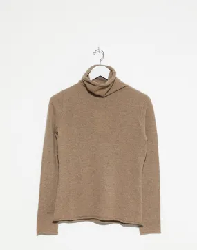 Shiitake Cashmere Essential Rollneck Pullover