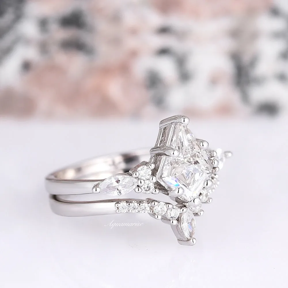 Skye Kite Diamond (cz) Ring Set- Sterling Silver