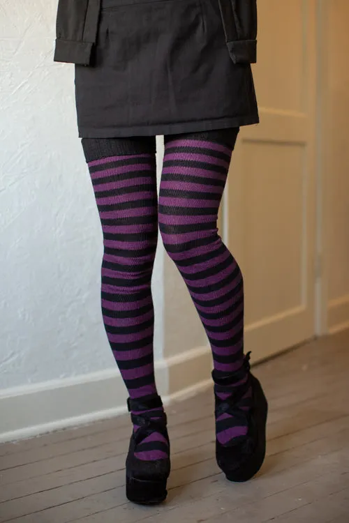 Super Stripes Thigh High Socks